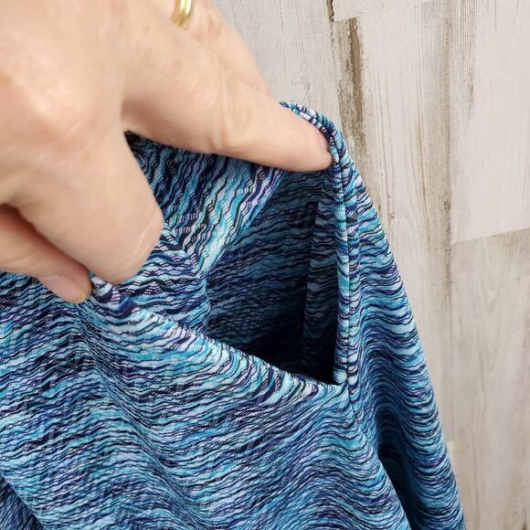 MPG Sport Tank Dress Teal Size Large - Picture 6 of 9